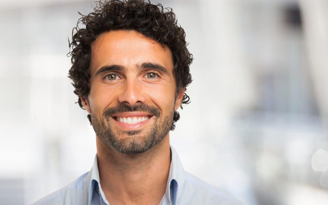 Man with a beautiful smile after cosmetic dental care in North Ridgeville OH